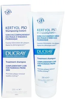 Ducray Kertyol Pso Shampoo Reduces Scales & Calms Scalp Redness 200ml
