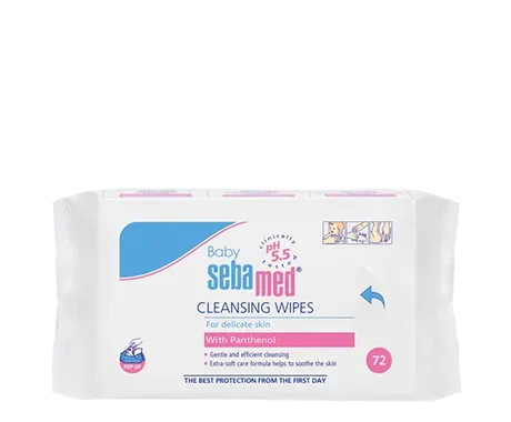 Sebamed Baby Cleansing Wipes 72 pieces
