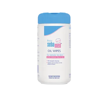 Sebamed Baby Oil Wipes 70 pieces