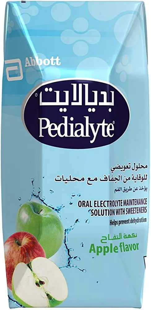 PEDIALYTE APPLE 200ML TETRAPACK (18/CS)