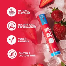 O.R.S strawberry tablets 24's