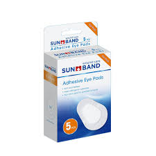 Sunband Adhesive Eye Pads Adults 5'S