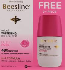 BEESLINE WHITENING ROLL-ON ELDER ROSE (1+1 FREE)