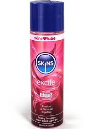 SKINS AQUA EXCITE TINGLING WATER BASED LUBRICANT 130ML