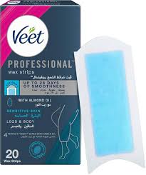 VEET EASY-GEL WAX NORMAL STRIPS 20'S
