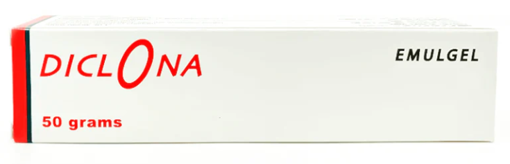 DICLONA 1% EMULGEL 50G TUBE
