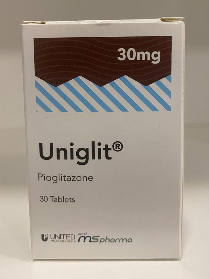 UNIGLIT 15MG TAB 30'S