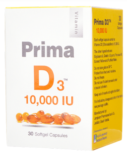 Prima D3 10000 IU 30'S