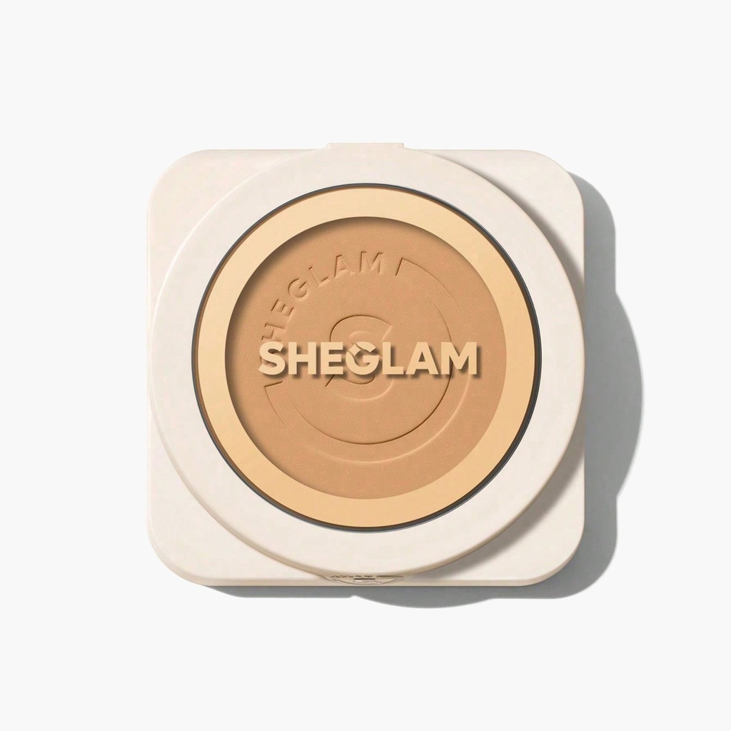 SHEGLAM Skin-Focus High Coverage Powder Foundation Sand