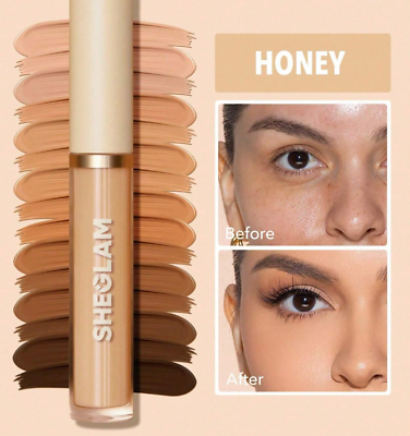 SHEGLAM Like Magic 12Hr Full Coverage Concealer-Honey