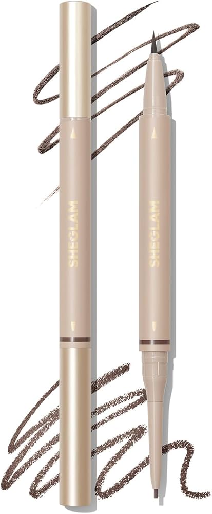 SHEGLAM Brows On Demand 2-In-1 Brow Pencil-Auburn