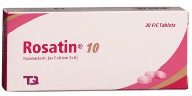 ROSATIN 10MG, 30 TAB