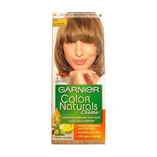 GARNIER COLOR NATURALS 7.11 DEEP ASH BLOND