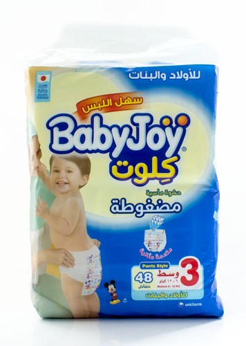 BABY JOY CULOTTE MED 48'S