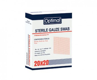 Optimal sterile gauze swab 5×5