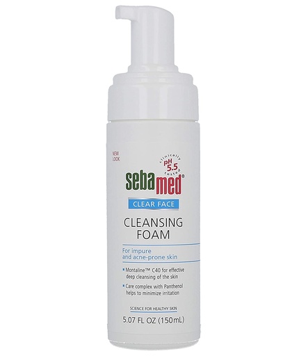 Sebamed Clear Face Antibacterial Cleansing Foam 150ml