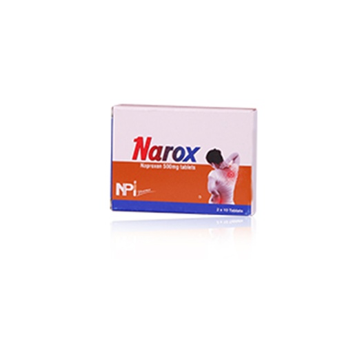 Narox 500mg 20 tablets