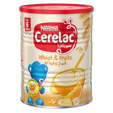 Cerelac Wheat & Fruits (6 months) 400gm