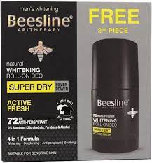 BEESLINE WHITENING ROLL-ON DEO ACTIVE FRESH (1+1 FREE)