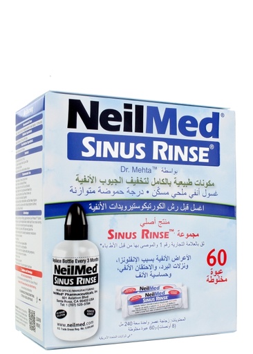 NEILMED sinus rinse  KIT 60S SACHETS