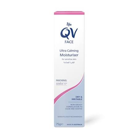 QV FACE ULTRA CALMING MOISTURISER 75G