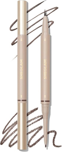 SHEGLAM Brows On Demand 2-In-1 Brow Pencil-Auburn