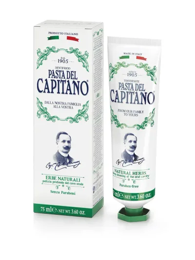 Pasta del Capitano 1905 Natural Herbs 75ML