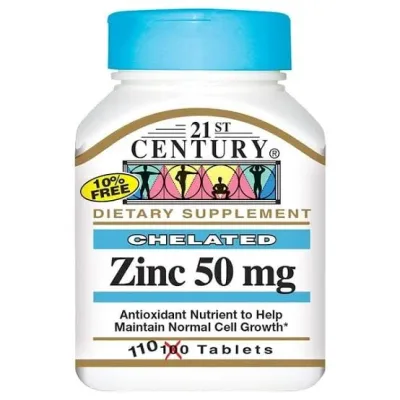 21st Century ZINC 50MG, 110 TABS