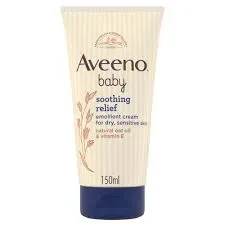 AVEENO BABY SOOTHING RELIEF EMOLLIENT CREAM FOR DRY SENSITIVE SKIN 150ML