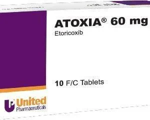 Atoxia 60mg 10 F/C tablets