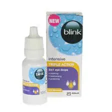 BLINK INTENSIVE TRIPLE ACTION EYE DROPS 10ML
