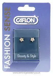 Caflon singles medical Star shape ear ring