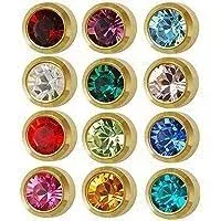 Caflon singles medical ring shape ear ring