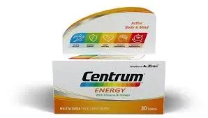 Centrum Energy 30 tablets