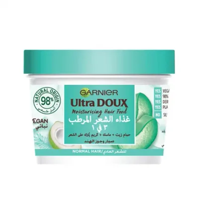 Garnier Ultra Doux moisturising hair food mask 390ml