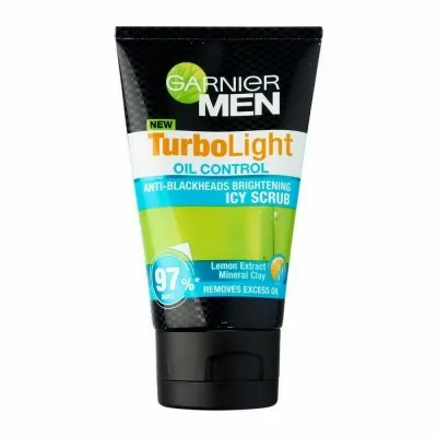 Garnier men oil control icy scrub 100ml