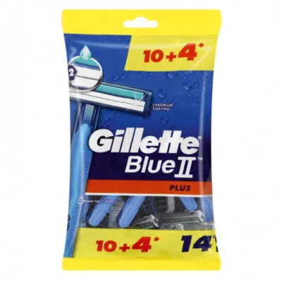 Gillette Blue2 Plus Pouch 10+4