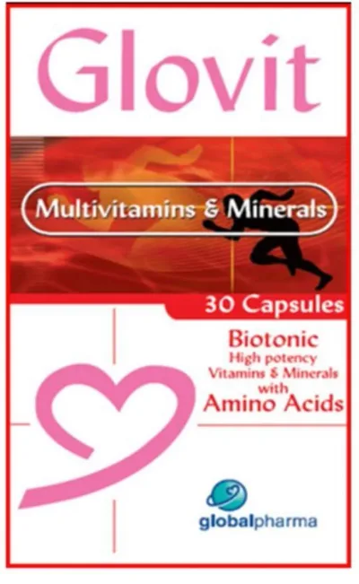 Glovit multivitamin capsules 30'