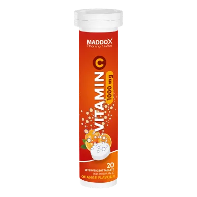 Maddox Vitamin C 1000mg eff tablets 20