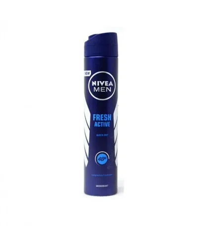 NIVEA DEO SPRAY FRESH ACTIVE (M) 150ML #81600