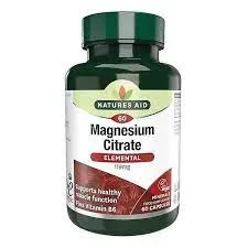 Nature's Aid Magnesium Citrate 119mg 60 caps