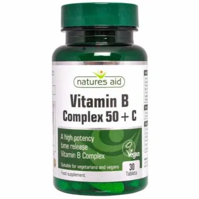 Nature's Aid Vit. B Complex & C 30 Tabs