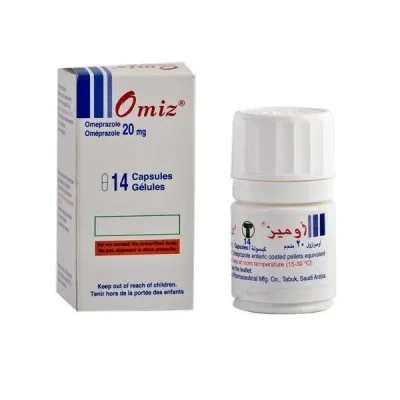 OMIZ 20mg 14 capsules