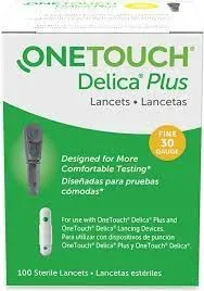 One Touch DELICA PLUS LANCET 30G (100/PACK)