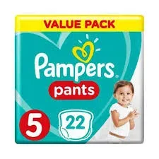 PAMPERS PANTS S5 22'S
