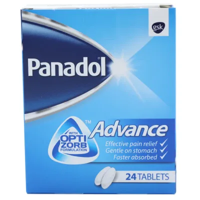 PANADOL ADVANCE 500 MG TABS 24 S