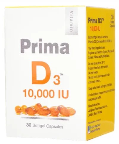Prima D3 10000 IU 30'S