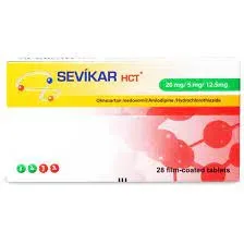 SEVIKAR HCT 20/5/12.5MG FC TABS 28'S