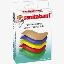 Sanitabant F/Aid Plaster Color 20'S