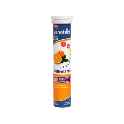 Sanotact Multivitamins Orange Tabs 20'S